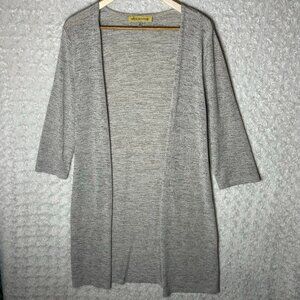 Nipon Boutique Women’s Medium Open Front Thin Cardigan Flowy‎ Jacket